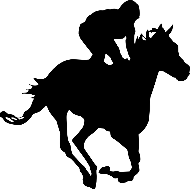 černá silueta